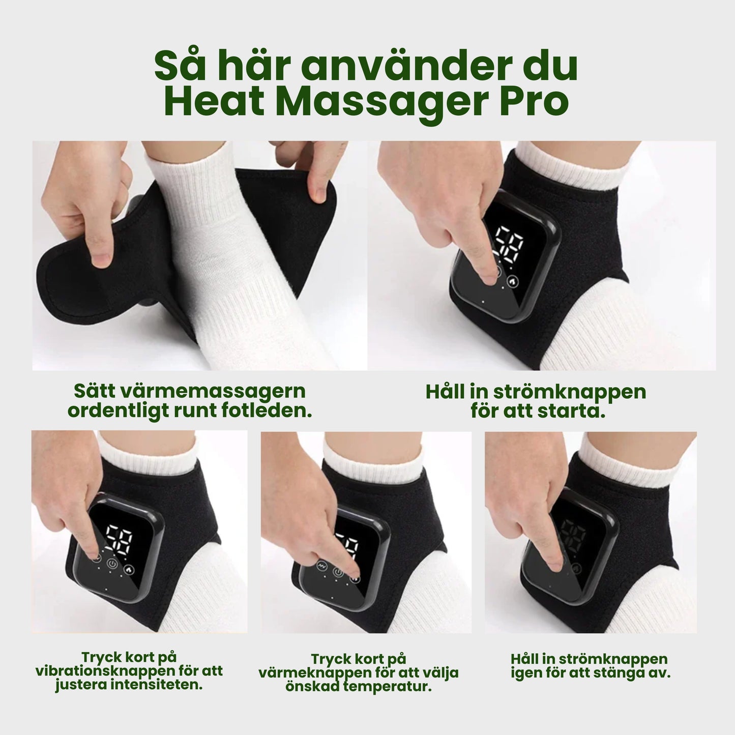 Signoly - Foot & Ankle Heat Massager Pro